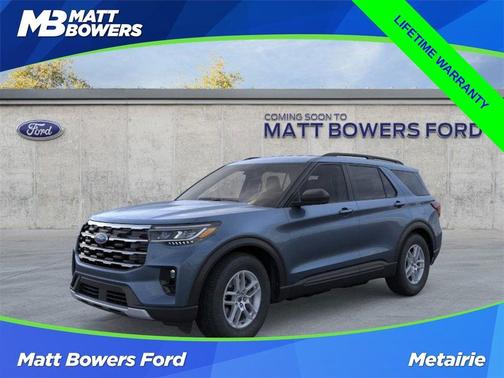 Vapor Blue Metallic 2026 Ford Explorer Active