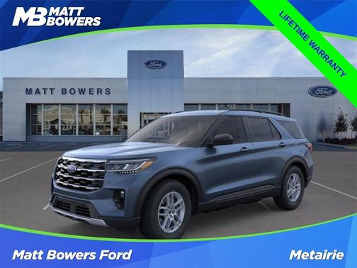 Vapor Blue Metallic 2026 Ford Explorer Active