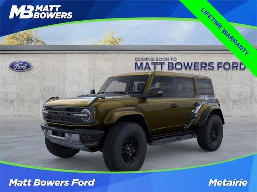 Green Metallic 2026 Ford Bronco Raptor