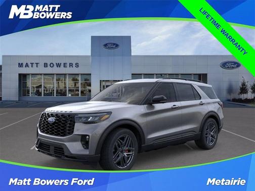 Carbonized Gray Metallic 2026 Ford Explorer ST-Line