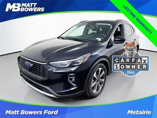 Black Metallic 2023 Ford Escape Platinum