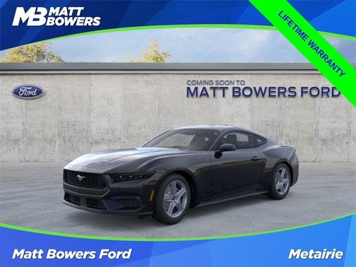 Shadow Black 2026 Ford Mustang EcoBoost Premium