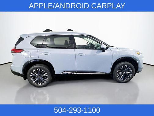 Boulder Gray Metallic 2025 Nissan Rogue Platinum