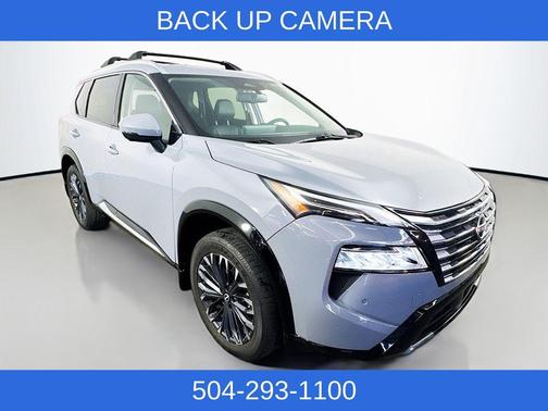 Boulder Gray Metallic 2025 Nissan Rogue Platinum