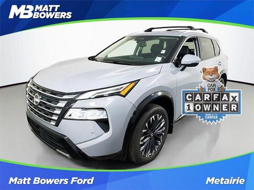 Boulder Gray Metallic 2025 Nissan Rogue Platinum