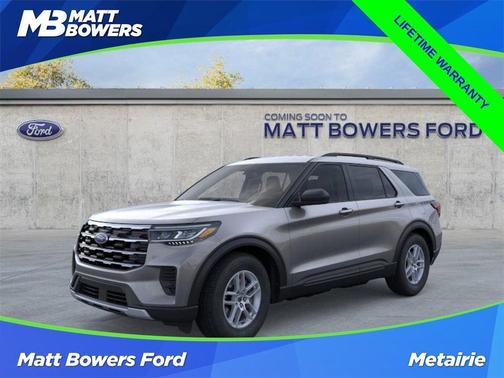 Carbonized Gray Metallic 2026 Ford Explorer Active