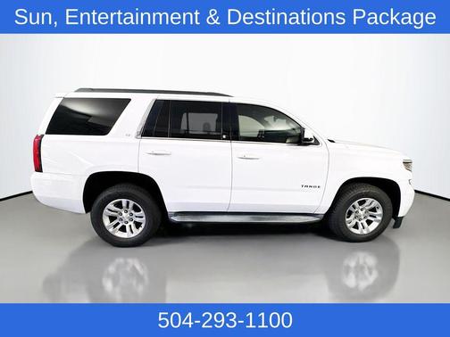 Summit White 2016 Chevrolet Tahoe LT