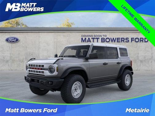 Carbonized Gray Metallic 2026 Ford Bronco Heritage Edition