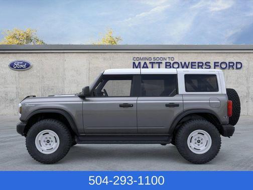 Carbonized Gray Metallic 2026 Ford Bronco Heritage Edition