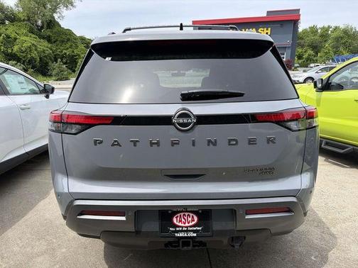 Boulder Gray Metallic 2026 Nissan Pathfinder Platinum