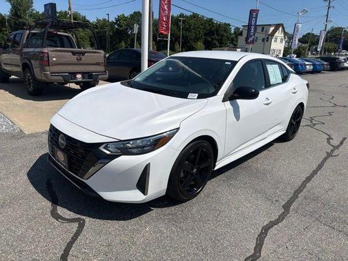 Aspen White 2024 Nissan Sentra SR