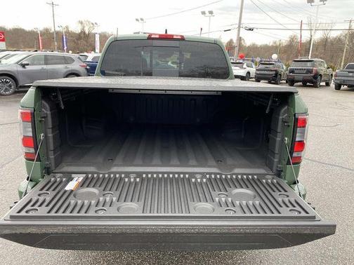 Green 2026 Nissan Frontier PRO-4X