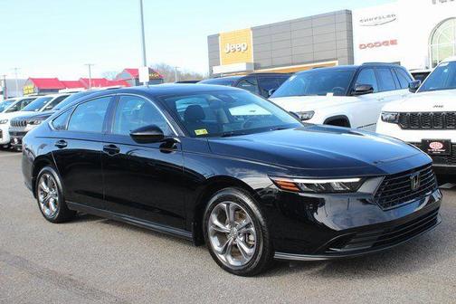 Crystal Black Pearl 2024 Honda Accord EX