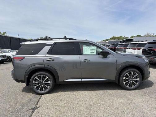 Gun Metallic 2026 Nissan Pathfinder Platinum