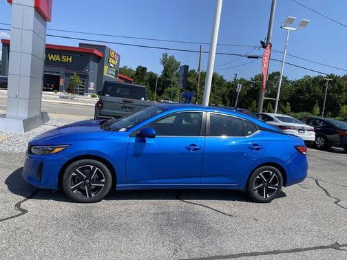 Electric Blue Metallic 2024 Nissan Sentra SV