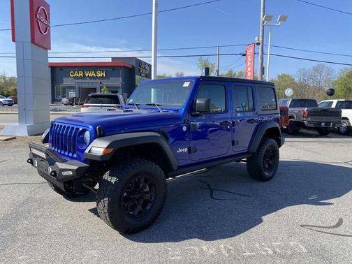 Ocean Blue Metallic 2018 Jeep Wrangler Unlimited Sport