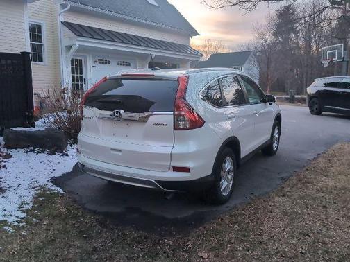 White Diamond Pearl 2015 Honda CR-V EX-L