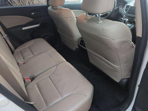 White Diamond Pearl 2015 Honda CR-V EX-L