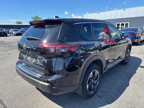 Black 2024 Nissan Rogue SV
