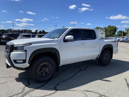 Glacier White 2026 Nissan Frontier PRO-4X