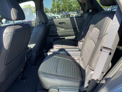 Gun Metallic 2026 Nissan Pathfinder Rock Creek