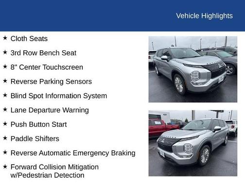 2022 Mitsubishi Outlander ES