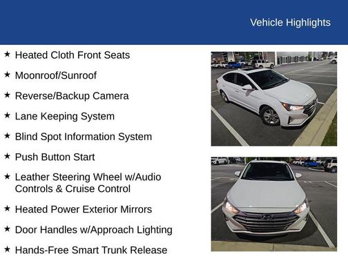 2020 Hyundai ELANTRA Value Edition