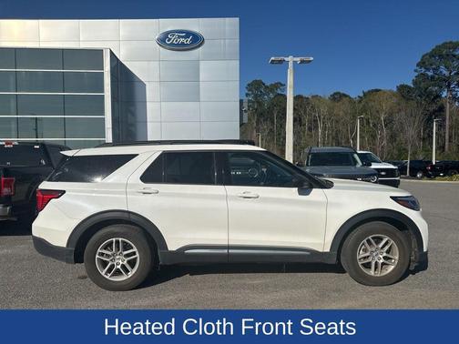 STAR WHITE MET TRI-COAT 2025 Ford Explorer ACTIVE