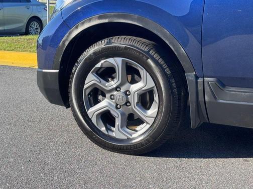 Blue 2018 Honda CR-V EX
