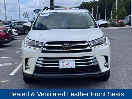Blizzard Pearl 2018 Toyota Highlander LIMITED