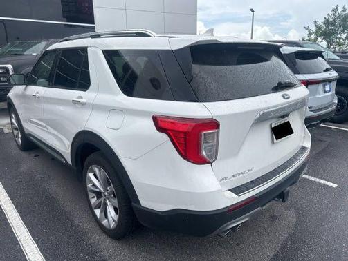 STAR WHITE MET TRI-COAT 2023 Ford Explorer PLATINUM