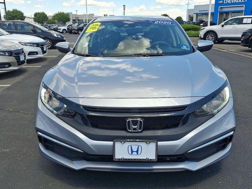 Lunar Silver Metallic 2020 Honda Civic LX