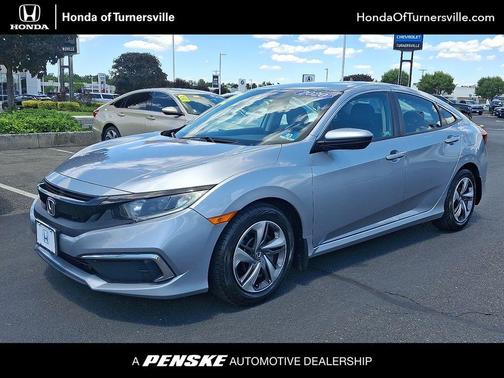 Lunar Silver Metallic 2020 Honda Civic LX