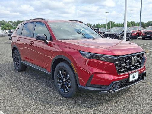 Radiant Red Metallic 2026 Honda CR-V Hybrid Sport-L