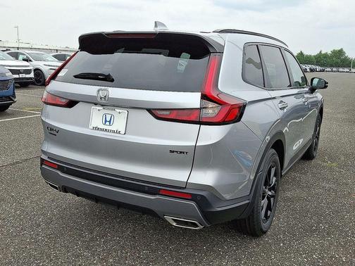 Solar Silver Metallic 2026 Honda CR-V Hybrid Sport-L