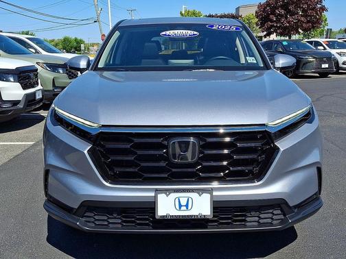 Solar Silver Metallic 2025 Honda CR-V EX-L