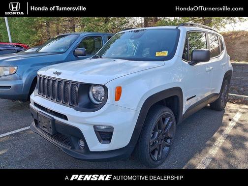 Alpine White Clearcoat 2021 Jeep Renegade Latitude