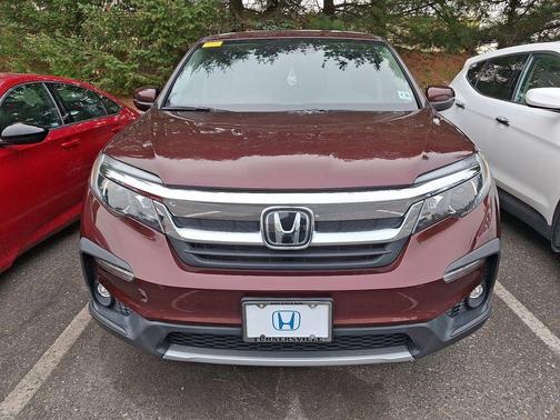 Deep Scarlet Pearl 2021 Honda Pilot EX