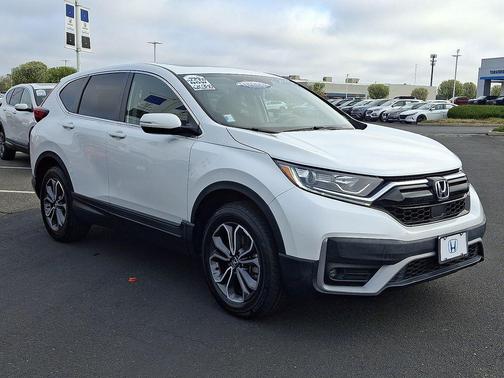 Platinum White 2021 Honda CR-V EX