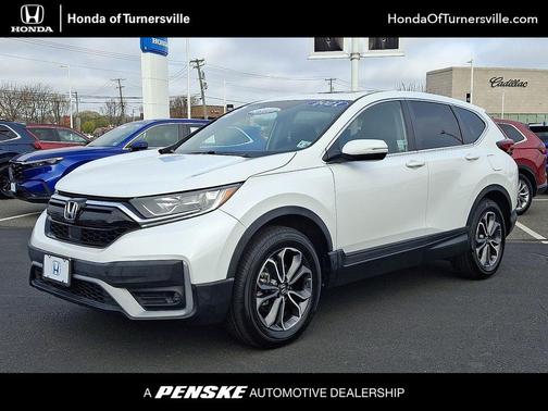 Platinum White 2021 Honda CR-V EX