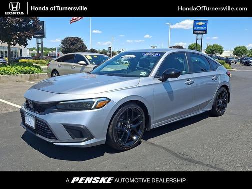 Lunar Silver Metallic 2023 Honda Civic Sport