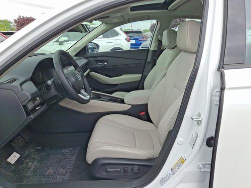Platinum White Pearl 2026 Honda Accord Hybrid Touring