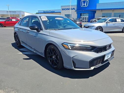 Urban Gray Pearl 2025 Honda Civic Sport