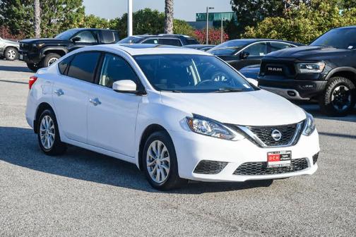 Aspen White Pearl 2016 Nissan Sentra SV