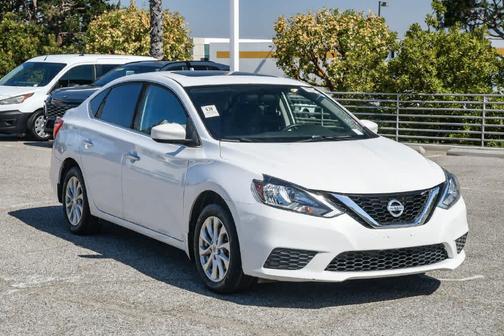 Aspen White Pearl 2016 Nissan Sentra SV