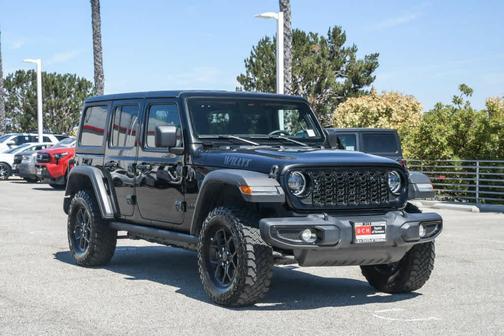 Black Clearcoat 2025 Jeep Wrangler Willys