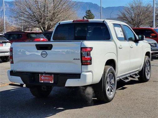Glacier White 2026 Nissan Frontier SV