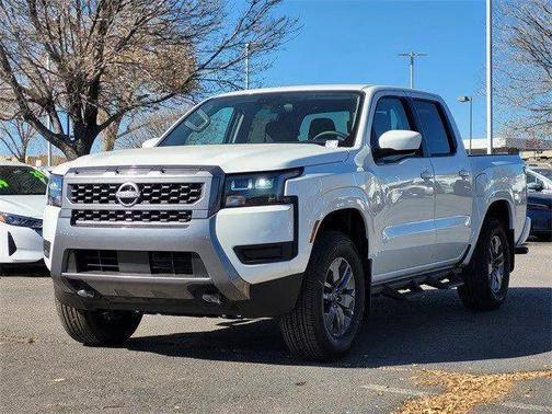 Glacier White 2026 Nissan Frontier SV