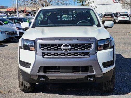 Glacier White 2026 Nissan Frontier SV