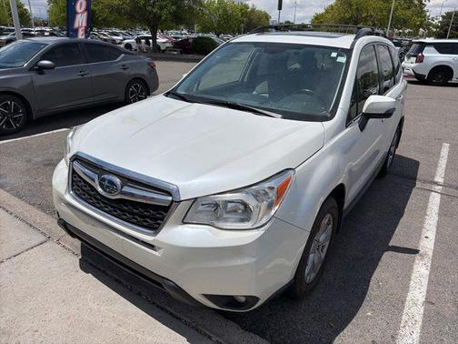 Satin White Pearl 2014 Subaru Forester 2.5i Touring